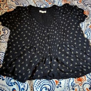 Treasure and Bond black print shirt